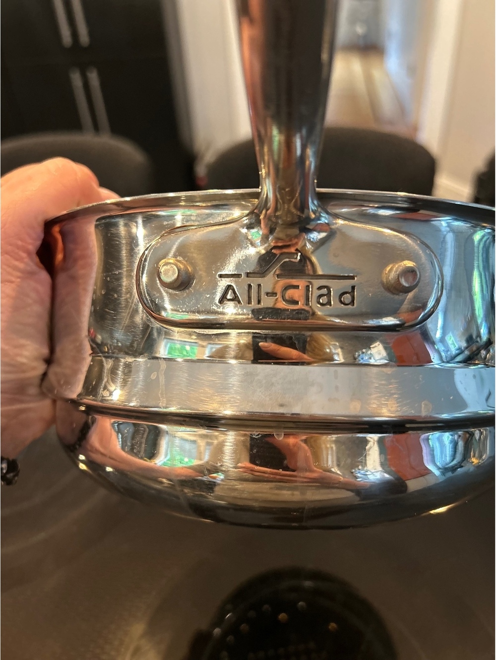 All-Clad Stainless Steel Steamer Strainer Insert 3 Quart No Lid Cookware